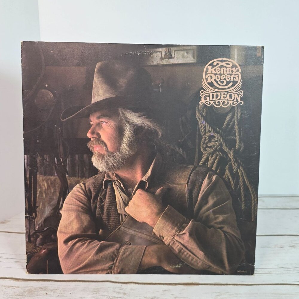 Kenny Rogers Gideon Vinyl Record Album With Original Insert & Sleeve 1980 Vintag